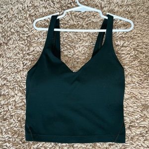 LuluLemon Olive Green Align Tank size 0